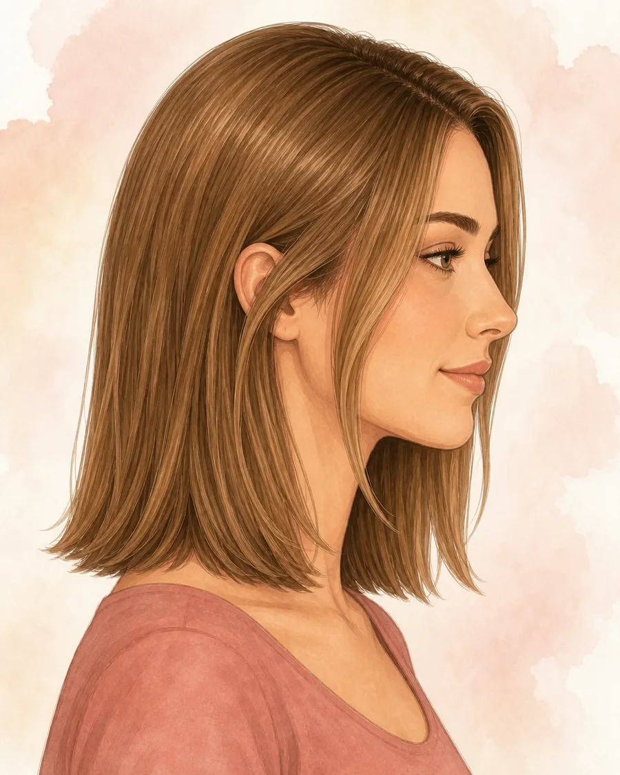 Side: AI-generated Cut Card haircut reference